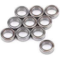 Rodamientos de bolas- 10pcs MR85ZZ Rodamientos de bolas de doble blindaje 5x8x2.5mm rodamientos de acero para impresora…